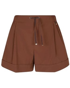 Herno Short À Poches Plaquées - Brown