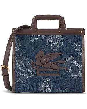 Etro Love Trotter トートバッグ M - ブルー