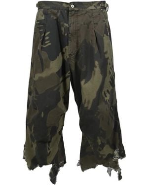PDF Pantalones Guerilla con motivo militar - Gris