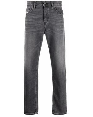 DIESEL Di-Fining Tapered-Leg Jeans - Grey