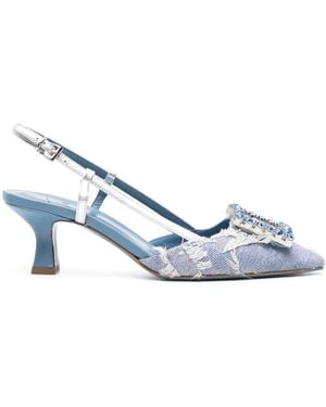 Roberto Festa Stefi 60Mm Slingback Sandals - Blue