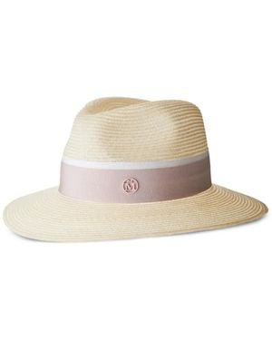 Maison Michel Henrietta Fedora Hat - Natural