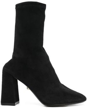 ALEVI 90Mm Block-Heel Boots - Black