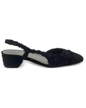 Roberto Festa Acanto Slingback Court Shoes - Blue
