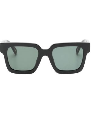 Zadig & Voltaire Lunettes De Soleil À Monture Carrée - Green