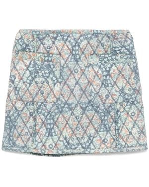 Free People Minijupe Darla - Bleu