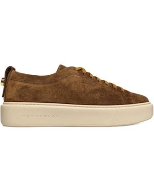 Henderson Plateau-Sneakers aus Wildleder - Braun