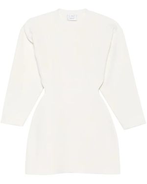 Wardrobe NYC Rhw Gebreide Mini-Jurk - Wit