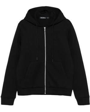 Karl Lagerfeld ジップアップ パーカー - ブラック