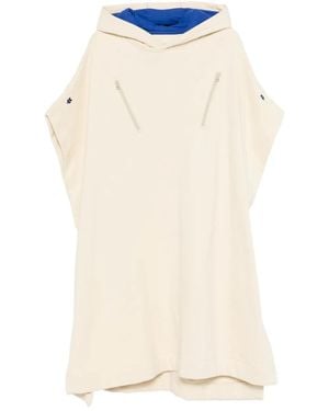 Kiko Kostadinov X Fox Lab Zip Hooded Overshirt - Natural