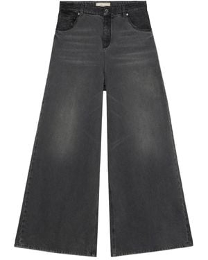 Blumarine ワイドジーンズ - グレー