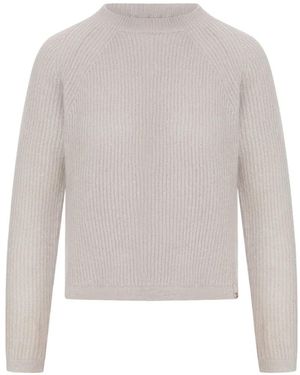 Herno Ribbed-Knit Sequin-Embellished Jumper - White