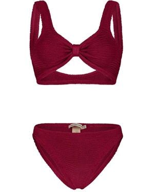 Paramidonna Salma Knot Two Piece Swimsuit - Red