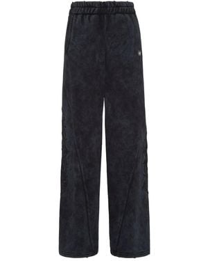 Philipp Plein Pantalon De Jogging À Broderies - Bleu