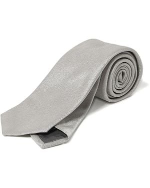 Emporio Armani Corbata metalizada - Gris