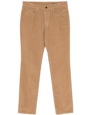 Boglioli Corduroy Straight-Leg Pants - Natural