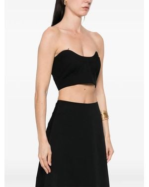 Philosophy Di Lorenzo Serafini Cropped top - Schwarz