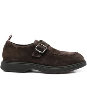 STURLINI FIRENZE Magnifico Buckle-Fastening Loafers - Black