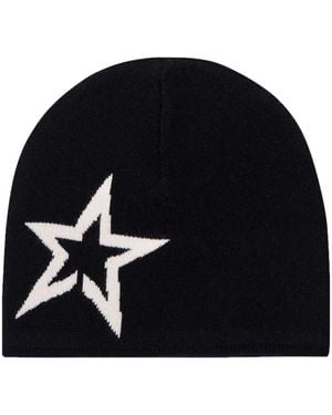 Perfect Moment Intarsia-Star Beanie - Blue