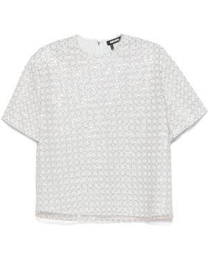 ROTATE BIRGER CHRISTENSEN Beaded Top - White