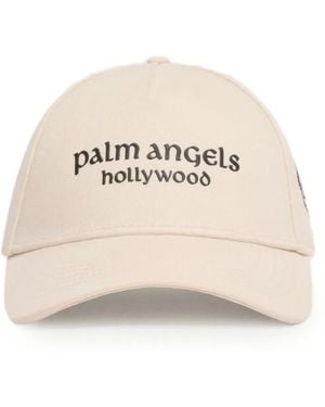Palm Angels Lion Herald Cap - Natural