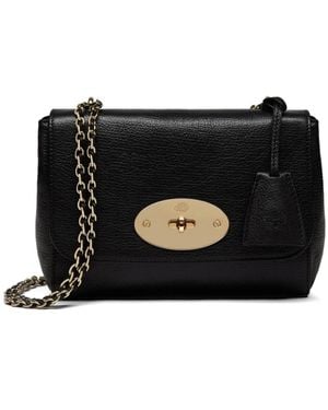 Mulberry Lily Chain-Strap Shoulder Bag - Black