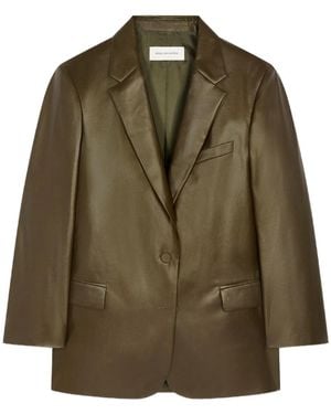 Dries Van Noten Blazer con botones - Verde