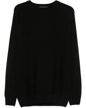 Low Brand Crew-Neck Jumper - Black