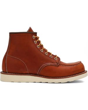 Red Wing Leather Boots - Brown