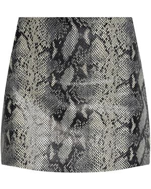 AllSaints Falda Renai - Gris
