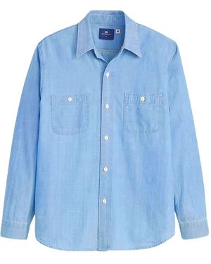 Levi's Double-Pocket Denim Shirt - Blue