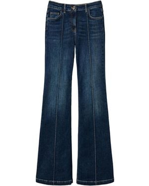 Twinset High-Waist Jeans - Blue