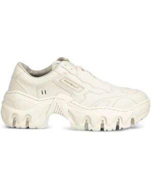 Rombaut Chunky-Sole Lace-Up Sneakers - Natural