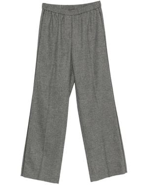 Peserico Side-Stripe Pants - Gray