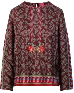 Franco Ferrari Aloe ブラウス - レッド