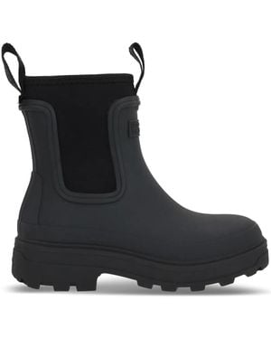 Tretorn X 10 Corso Como Logo-Patch Boots - Black