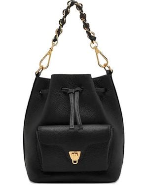 Coccinelle Chain-Strap Bucket Bag - Black