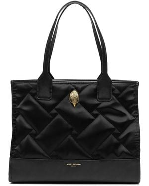 Kurt Geiger キルティング トートバッグ - ブラック