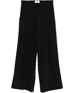 Bonsai Wide-Leg Trousers - Black