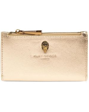 Kurt Geiger Shoreditch Bifold Wallet - Natural