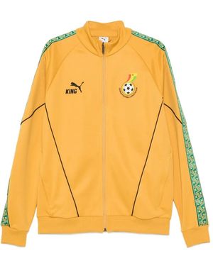 PUMA Sudadera Ghana Football Association - Amarillo
