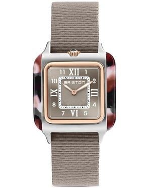 Briston Streamliner Kennedy 30Mm Watch - Natural