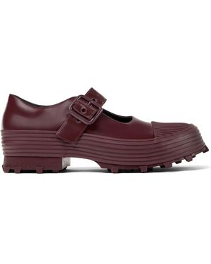 CAMPERLAB Traktori Leather Loafers - Purple