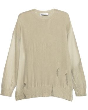 Our Legacy Jersey Slant Con Efecto Envejecido - Neutro