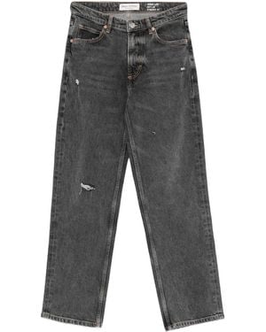 Marc O' Polo Distressed Straight Jeans - Grey