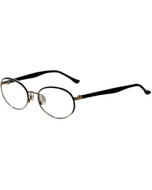 Donna Karan Brille Mit Rundem Gestell - Weiß