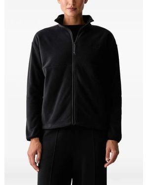 Jack Wolfskin Sumetro Fleece Zip-Up Sweatshirt - Black