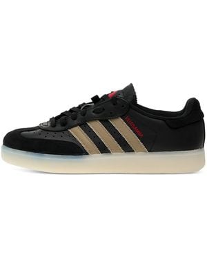 adidas Velosamba Three-Stripe Trainers - Black