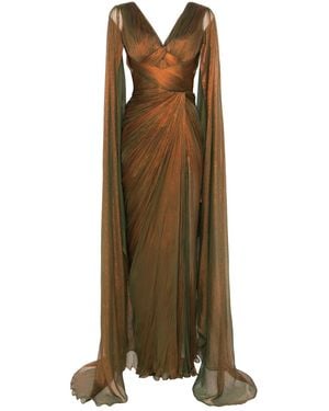 IRIS SERBAN Bella Maxi Dress - Green