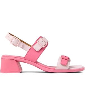 Camper Kora Twins Buckle Sandals - Pink